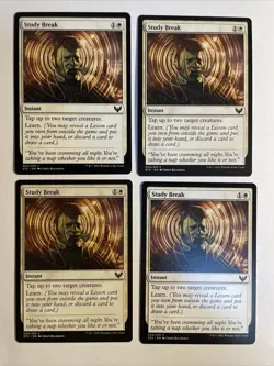 4x Mtg Strixhaven Study Break NM/M Magic The Gathering - Image 1