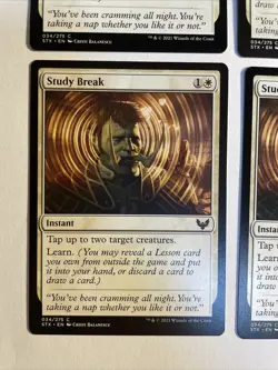 4x Mtg Strixhaven Study Break NM/M Magic The Gathering - Image 2