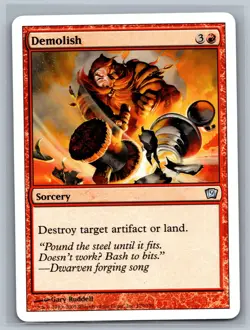 Magic The Gathering 9th Edition Demolish #179/350 MTG TCG CCG Ninth - Image 1