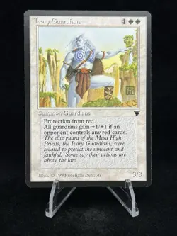 IVORY GUARDIANS Legends 1994 Magic The Gathering (MTG) TCG Uncommon - Image 1