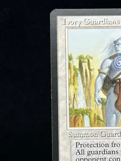 IVORY GUARDIANS Legends 1994 Magic The Gathering (MTG) TCG Uncommon - Image 3
