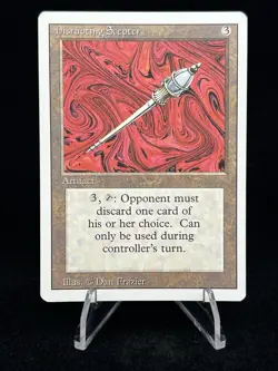 DISRUPTING SCEPTER Revised Edition 1994 Magic The Gathering (MTG) TCG 🔥Rare🔥 - Image 1