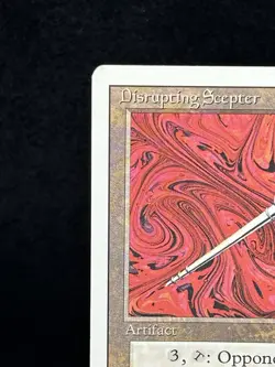 DISRUPTING SCEPTER Revised Edition 1994 Magic The Gathering (MTG) TCG 🔥Rare🔥 - Image 3