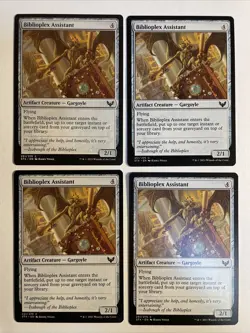 4x Mtg Strixhaven Biblioplex Assistant NM/M Magic The Gathering - Image 1