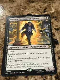 MORLUN, DEVOURER OF SPIDERS Magic MTG Spiderman - Image 1