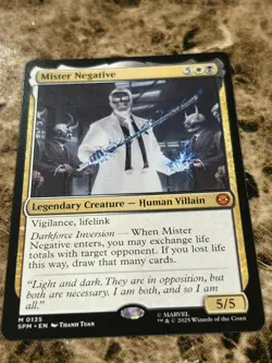 MISTER NEGATIVE Magic MTG Spiderman - Image 1