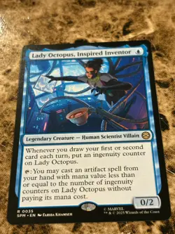LADY OCTOPUS, INSPIRED INVENTOR Magic MTG Spiderman - Image 1