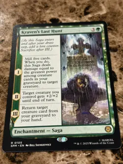 KRAVEN'S LAST HUNT Magic MTG Spiderman - Image 1