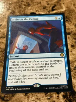 HIDE ON THE CEILING Magic MTG Spiderman - Image 1