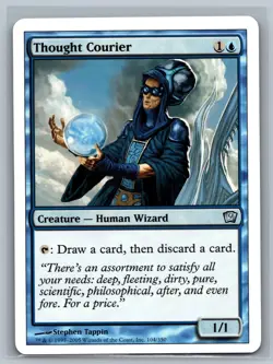 Magic The Gathering 9th Edition Thought Courier #104/350 MTG TCG CCG Ninth - Image 1