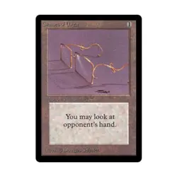 WOTC MtG Beta Glasses of Urza (U) Fair - Image 1