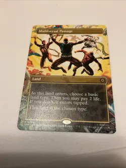 Multiversal Passage - MTG Marvel’s Spider-Man Borderless - Mint/NM - Image 1