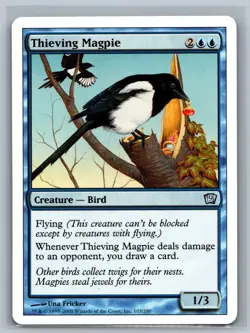 Magic The Gathering 9th Edition Thieving Magpie #103/350 MTG TCG CCG Ninth - Image 1