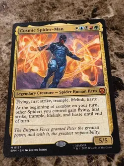 COSMIC SPIDER-MAN Magic MTG Spiderman - Image 1