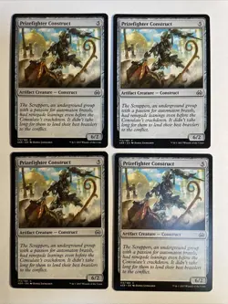 4x Mtg Aether Revolt Prizefighter Construct NM Magic Karte Magic The Gathering - Image 1