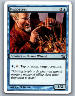 Magic The Gathering 9th Edition Puppeteer #91/350 MTG TCG CCG Ninth - Image 1