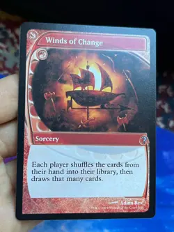 Winds Of Change • Future Sight Frame • Mystery Booster 2 Pack Fresh • MTG (2304) - Image 1
