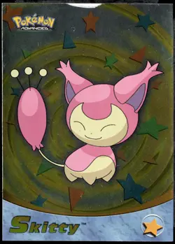 2003 topps Pokemon Advanced Holo Foil #76 Skitty - Image 1