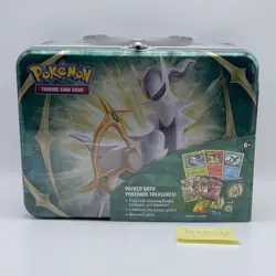 Pokemon TCG Collector Chest Spring 2022 Arceus Factory Sealed New 5 Packs Box#4 - Image 1