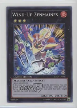 Super Rare - Wind-Up Zenmaines Limited Edition YuGiOh Collectors Tins Series 9 - Image 1
