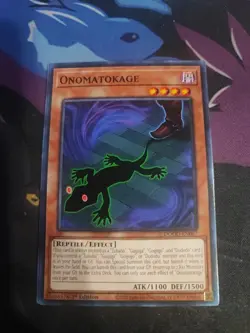 Yugioh! Onomatokage DOOD-EN007 COMMON Doom of Dimensions - Image 1
