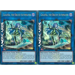 GALATEA, THE ORCUST AUTOMATON 2x • Ultra R Emblema • BLMM EN093 • 1Ed • Yugioh! - Image 1