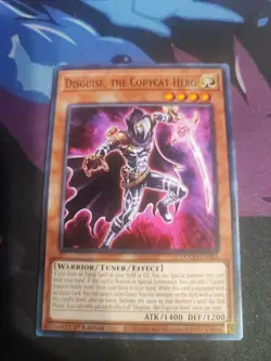 Yugioh! Disguise, the Copycat Hero DOOD-EN081 Doom of Dimensions - Image 1