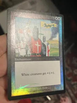 Crusade Foil JSS Promo 🚫 Banned Card 🚫 Mtg (2002) - Image 2