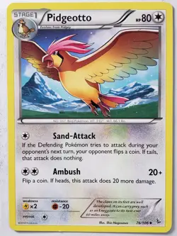 Pidgeotto 76/106 - LP - XY Flashfire Pokemon Card $2 Combined Shipping - Image 1
