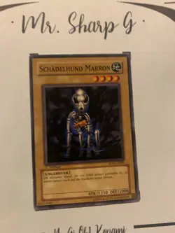 SCHADELHUND MARRON - 1. AUFLAGE SOD-DE003 DEUTSCH Yu-Gi-Oh! CARD COMMON KONAMI - Image 2
