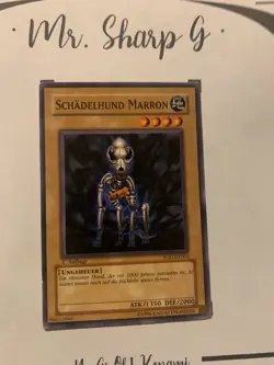 SCHADELHUND MARRON - 1. AUFLAGE SOD-DE003 DEUTSCH Yu-Gi-Oh! CARD COMMON KONAMI - Image 4
