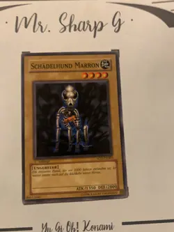 SCHADELHUND MARRON - 1. AUFLAGE SOD-DE003 DEUTSCH Yu-Gi-Oh! CARD COMMON KONAMI - Image 5