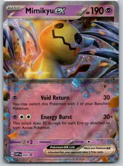 Mimikyu ex - 004 Reverse Holo SV: Scarlet & Violet Promo Cards NM - Image 1