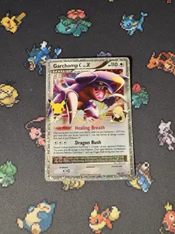 Pokemon Cards Garchomp C Lv. X 145/147 Celebrations: Classic Collection - (NM-) - Image 1