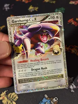 Pokemon Cards Garchomp C Lv. X 145/147 Celebrations: Classic Collection - (NM-) - Image 2
