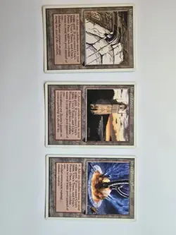 Urza's Mine-Urza's Tower-Urza's Power Plant- Chronicals set Of 3 Cards Mp Mtg - Image 1