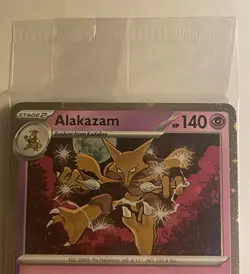Alakazam Cosmos Holo Twilight Masquerade Pokemon TCG 82/167 NM Sealed Knock out - Image 4