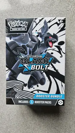 Pokemon Black Bolt Booster Bundle Brand New Sealed In Hand - Image 1