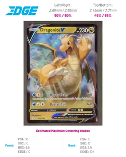Dragonite V 049/078 Pokemon TCG Ultra Rare Pokemon GO Near Mint - Image 3