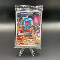SEALED Team Rocket’s Wobbuffet Pokemon 203 Promo Destined Rivals + Wobbuffet #82 - Image 1