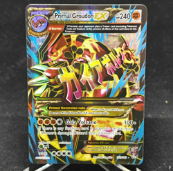 2015 Pokemon XY Primal Clash Primal Groudon EX Full Art 151/160 - Image 1