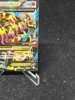 2015 Pokemon XY Primal Clash Primal Groudon EX Full Art 151/160 - Image 4