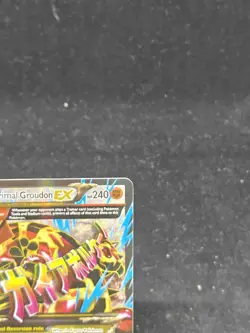 2015 Pokemon XY Primal Clash Primal Groudon EX Full Art 151/160 - Image 5
