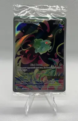 Pokemon TCG Mega Evolution Bulbasaur 133/132*ILLUSTRATION RARE*FACTORY SEALED - Image 1