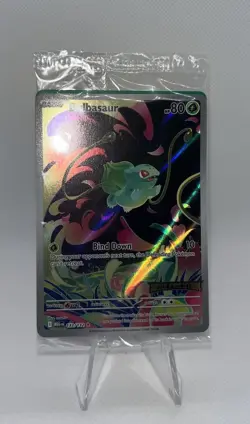Pokemon TCG Mega Evolution Bulbasaur 133/132*ILLUSTRATION RARE*FACTORY SEALED - Image 3