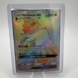 Decidueye GX (Secret) 146/145 Sm-Guardians Rising - Secret Rare - Pokemon TCG - Image 1