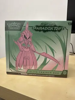 Pokemon : Scarlet & Violet - Paradox Rift Elite Trainer Box - Iron Valiant - Image 1
