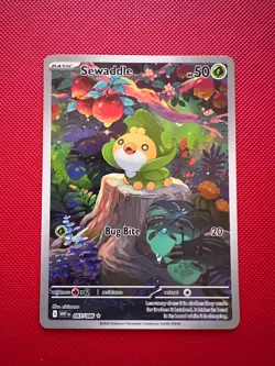 Sewaddle 087/086 - Pokemon TCG: White Flare - English - NM/M - Image 1
