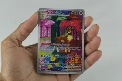 Pokemon TCG Sawsbuck 166/162 Temporal Forces Illustration Ra NM/M - Image 1