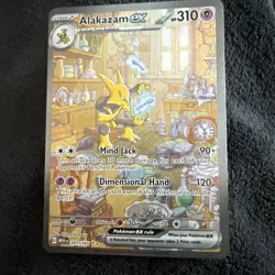 Pokemon TCG S&V 151 Alakazam EX 201/165 SIR English - Brand New Pack Fresh - Image 1